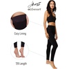 image:imageHanes EcoSmart Cozy Fitted Leggings Straight BlackBlack