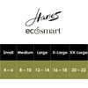 image:imageHanes EcoSmart Cozy Fitted Leggings Straight BlackBlack