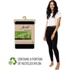 image:imageHanes EcoSmart Cozy Fitted Leggings Straight BlackBlack