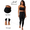 image:imageHanes EcoSmart HighWaisted Shaping LeggingsBlack