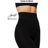 image:imageHanes EcoSmart Womens Same to Waist Sheer Toe Blackout Opaque TightsBlack