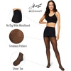 image:imageHanes EcoSmart Womens Sheer Fashion Diamond Dot Control Top Sheer Toe TightsBlack