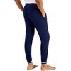 image:imageHanes Hanes Mens Waffle Knit Jogger Pant SleepwearNavy