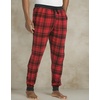 image:imageHanes Hanes Mens Waffle Knit Jogger Pant SleepwearRed
