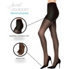 image:imageHanes Leg Boost Womens Moisturizing Graduated Compression Control Top Sheer Toe TightsJet