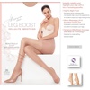 image:imageHanes Leg Boost Womens Support Tights for Cellulite Smoothing and AllDay Wear Shaper Panty Sheer ToeBarely Black