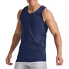 image:imageHanes Mens Essentials Tank Top Pack Midweight Cotton Tanks Sleeveless Shirts 3PackAthletic Navy