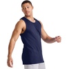 image:imageHanes Mens Essentials Tank Top Pack Midweight Cotton Tanks Sleeveless Shirts 3PackAthletic Navy