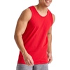 image:imageHanes Mens Essentials Tank Top Pack Midweight Cotton Tanks Sleeveless Shirts 3PackChampion Scarlet