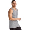 image:imageHanes Mens Essentials Tank Top Pack Midweight Cotton Tanks Sleeveless Shirts 3PackOxford Gray