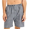 image:imageHanes Mens Hanes Short Sleeve Pj SetBlackGrey Plaid