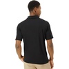 image:imageHanes Mens Moves Performance Polo Short Sleeve Polo Shirt for Men MoistureWickingBlack