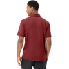 image:imageHanes Mens Moves Performance Polo Short Sleeve Polo Shirt for Men MoistureWickingCardinal Red