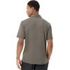 image:imageHanes Mens Moves Performance Polo Short Sleeve Polo Shirt for Men MoistureWickingGrey Encore