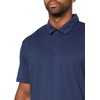 image:imageHanes Mens Moves Performance Polo Short Sleeve Polo Shirt for Men MoistureWickingImperial Indigo Heather