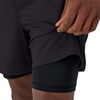 image:imageHanes Mens Moves Workout Shorts with Boxer Brief Liner amp Total Support Pouch MoistureWicking Shorts 5 InseamBlack