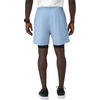 image:imageHanes Mens Moves Workout Shorts with Boxer Brief Liner amp Total Support Pouch MoistureWicking Shorts 5 InseamUpstate BlueBlack