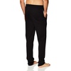 image:imageHanes Mens Solid Knit Sleep Pant With Pockets and DrawstringBlack