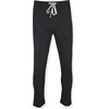 image:imageHanes Mens Solid Knit Sleep Pant With Pockets and DrawstringBlackActive Grey