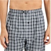 image:imageHanes Mens Woven PlainWeave Pajama SetBlackGrey Plaid