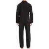 image:imageHanes Mens Woven PlainWeave Pajama SetBlue Check