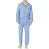 image:imageHanes Mens Woven PlainWeave Pajama SetGreen