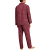 image:imageHanes Mens Woven PlainWeave Pajama SetRed