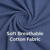 image:imageHanes Mens Woven ShortGrey HeatherChambrey Blue