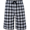 image:imageHanes Mens Woven ShortsGrey  Black