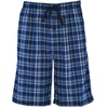 image:imageHanes Mens Woven ShortsNavy Plaid