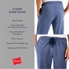 image:imageHanes Mens XTemp Jersey Cotton Sleep Pajama Lounge Pants with Pockets Pj Bottoms Extended SizesDenim