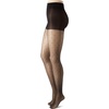 image:imageHanes Script Womens Fashion Dot Compression Tights for Leg Support Control Top Sheer Toe BlackBlack