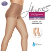 image:imageHanes Silk Reflections Plus Size Womens Silky Sheer Tights Control Top Enhanced Toe Wicking Cool Comfort  20 DenierNude