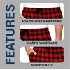 image:imageHanes Ultimate Mens Big Flannel PantRed Buffalo Plaid
