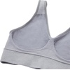 image:imageHanes Womens Cozy Wireless Bra FullCoverage Pullover Bra Seamless TShirt BraLight Grey Heather
