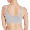 image:imageHanes Womens Cozy Wireless Bra FullCoverage Pullover Bra Seamless TShirt BraLight Grey Heather