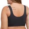 image:imageHanes Womens Just My Size Seamless Bralette Pure Comfort Light Support Pullover Bra Plus SizesBlack