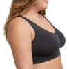 image:imageHanes Womens Just My Size Seamless Bralette Pure Comfort Light Support Pullover Bra Plus SizesBlack