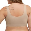 image:imageHanes Womens Just My Size Seamless Bralette Pure Comfort Light Support Pullover Bra Plus SizesNude