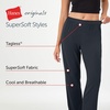 image:imageHanes Womens Lounge Pants Originals Supersoft Comfywear Sleep Pants Loungewear for Women 30Black