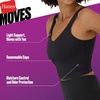 image:imageHanes Womens Moves Crop Bralette VNeck Cropped Pullover Builtin Shelf Bra Odor ControlFresh Berry