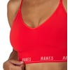 image:imageHanes Womens Moves Seamless Triangle Wireless Bra 360 Flex Light Support Pullover Bra Odor Control 2PackBlackGlimmer Red