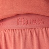 image:imageHanes Womens Originals 2piece Lounge Set Supersoft Cropped Baby Doll Tee amp Sleep Shorts Loungewear SetNatural CedarNatural Cedar