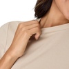 image:imageHanes Womens Originals Baby Doll Tee 2Pack Comfywear Supersoft Rib TShirt Loungewear PackCocoa ButterMauve Mood