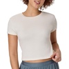 image:imageHanes Womens Originals Baby Doll Tee 2Pack Comfywear Supersoft Rib TShirt Loungewear PackPearlStargazer Grey