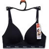 image:imageHanes Womens Originals Full Coverage Contour Wireless Stretch Cotton TShirt BraBlack