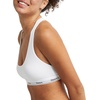 image:imageHanes Womens Originals Racerback Bralette Pack Breathable Stretch Cotton Bras 2PackWhiteRefreshing Green