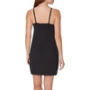 image:imageHanes Womens Originals Sleep Dress Comfywear Supersoft Sleep Slip Dress With Builtin Shelf BraBlack