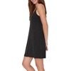 image:imageHanes Womens Originals Sleep Dress Comfywear Supersoft Sleep Slip Dress With Builtin Shelf BraBlack