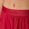 image:imageHanes Womens Originals Sleep Shorts 2Pack Comfywear Supersoft Lounge Shorts Pack 325Cocoa ButterRosey Red